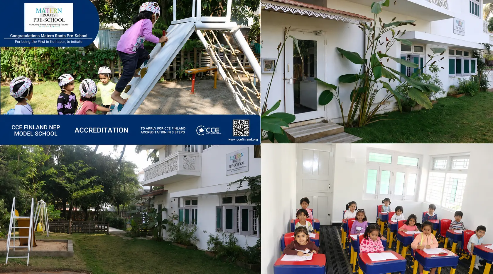 Matern Roots Preschool campus view